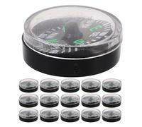 STOBAZA 20pcs Mini Plastic Compass for Hiking Backpacking Lightweight Portable Survival Navigation Guide Weather-resistant Outdoor Direction Tool for Camping and Touring