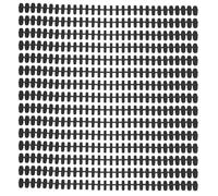 STOBAZA 20pcs Plastic Round Hole Notebook Binding Combs for School and Office Use, Flexible Page Management, Resist Bending or Breaking, Sturdy Binding Spines for Professional Appearance