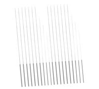 STOBAZA 20pcs Printer Cleaning Needle 3d Printer Tool Metal Silver Stainless Steel