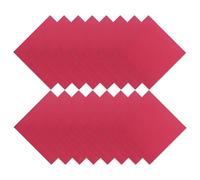 STOBAZA 20pcs Red Paper Napkins Two-ply Solid-Colored Lunch Napkin with Excellent Absorbency and Versatile Applications for Weddings and Birthday Parties