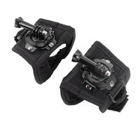 STOBAZA 2pcs 360 Degree Rotary Camera Wrist Strap Mount Band Compatible with Gopro Black, Glove Style Camera Wrist Holder for Outdoor Sports and Action Photography