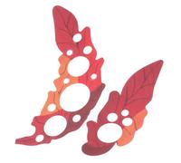 STOBAZA 2pcs 41-inch Pvc Acoustic Folk Guitar Pickguard Protective Scratch Plate with Grape Leaf Pattern for String Strumming Guard