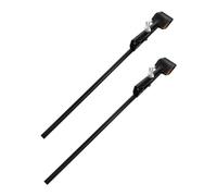 STOBAZA 2pcs Adjustable Laboratory Support Stand Clamps Flask Beaker Test Tube Holder Iron Ring for Chemistry Biology Science Lab Equipment Multipurpose Tool