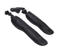 STOBAZA 2pcs Bike Mudguard Front and Rear Adjustable Mud Flaps for Mountain and Road Bikes Plastic Mud Guards with Impact and Aging Resistance Fit