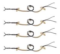 STOBAZA 2pcs Brass Buddhist Bead Counter DIY Finger Prayer Counting Beads for Meditation Events Parties Festivals