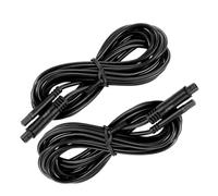 STOBAZA 2pcs Dash Cam Extension Cable for Rear View Camera, 4-pin Car Reversing Camera Extension Cord with Wear-resistant Plastic and Copper, Compact Design for Vehicles