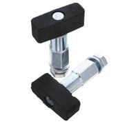 STOBAZA 2pcs Elevator Door Guide Sliders Heavy Duty Noise Reducing Replacement Parts for Elevators Wear Resistant Material with Quick Installation and Compatibility