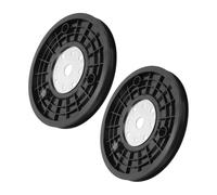 STOBAZA 2pcs Exercise Bike Belt Pulley Fitness Drive Disc for Indoor Cycling Stationary Bike Low-friction Roller Wheel for Efficient Energy Conversion and Easy Installation