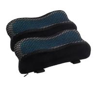 STOBAZA 2pcs Gel Armrest Pad Chair Arm Rest Pad 9.82x4.05x2.75in Ergonomic Support Comfortable Memory Foam Gel Material Gaming Chair Armrest for Yourself and Your Family