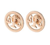 STOBAZA 2pcs Golden Lawyer Lapel Pin Set Featuring Scale of Justice Design, Sturdy Alloy Material with Lasting Use and Wear Resistance, Accessories for Judges, Law Students in Courtrooms