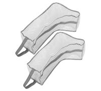 STOBAZA 2pcs Large Capacity Tall Boot Organizer Shoe Bags with Zipper PVC Boot Protector for Sneakers for Moving and Seasonal Changes Storage