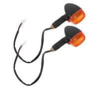 STOBAZA 2pcs LED Motorbike Turn Signal Lights for Dirt Motorcycles and Atvs High Visibility Indicator Lamps with Advanced Moisture Protection for Off-road and All Weather Safety