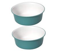 STOBAZA 2pcs Multifunctional Plastic Wash Basins for Face Washing and Laundry Household Kitchen Bathroom Use Portable Clothes Washing Basin