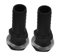 STOBAZA 2pcs Plastic External Thread Hose Fittings Lightweight Water Tank Connectors for Plastic Buckets Versatile Threaded Water Container Tap Adapters