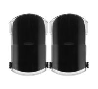 STOBAZA 2pcs Portable Foundation Brush Retractable Foundation Makeup Brush Flat Mini Travel Size Ergonomic Shape Gentle Powder Distribution for Sensitive Skin on The Move