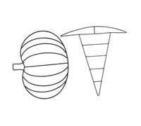 STOBAZA 2pcs Pumpkin Hat Wreath Frame Iron Wire for DIY Crafting Halloween and Thanksgiving Decor Metal Hoop for Wall Door Decorations Multipurpose Holiday Party Centerpiece
