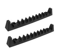 STOBAZA 2Pcs Recliner Adjustment Brackets for Salon Shampoo Chairs, 9-Position Plastic Support Buckles for Beauty Bed Folding Recliner, Compatible with Spa and Tattoo Treatment Beds