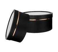 STOBAZA 2pcs round Flower Present Boxes for Bouquet Packaging, Lightweight Pvc and Coated Paper Material with Elegant Design, Extends Display Time, for Giftgiving and Romantic Occasions