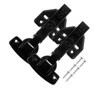 STOBAZA 2pcs Soft Close Cabinet Door Hinges Concealed Kitchen Cupboard Hinges with Damping System Easy DIY Installation Noise Reducing for Quiet Cabinet Doors