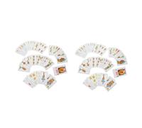 STOBAZA 2pcs Spanish Playing Cards Deck for Card Games and Parties Paper