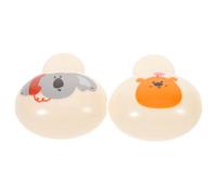 STOBAZA 2pcs Toothbrush Head Protector Caps Compact Storage Clip Plastic Brush Cover for Home Office and Outdoor Adventures