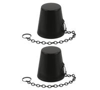 STOBAZA 2pcs Torch Extinguisher Cap Iron for Garden Lantern Flames