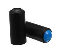 STOBAZA 2pcs Wireless Microphone Battery Cup Covers Tail Sleeve Protective Plastic Caps Compatible with Professional Wireless Mic Models Pgx2 Slx2 Pg58 Beta58 Accessories