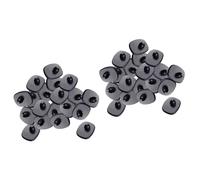 STOBAZA 2sets Clothing Security Tags Theft Hard Tags for Mall Supermarket Retail Stores Protective Buttons 50pcs*2