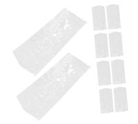 STOBAZA 30pcs Clear Garment Storage Bags for Hanging Clothes Lightweight Dustproof Suit Protector Covers for Jackets Coats Dresses Home and Travel Closet Organization