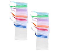 STOBAZA 30Pcs Soap Foaming Net Nylon Soap Holder for Facial Easy Hanging Quick Drying Face Cleansing and Lathering