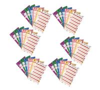 STOBAZA 36 Sheets Portable Household Budget Planner Cards Refillable Daily Expense Tracker for Home Office Lightweight and Cash Management Accessory