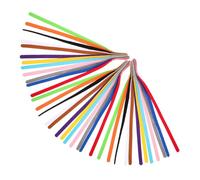 STOBAZA 36pcs Adjustable Nylon Identification Collars for Newborn Puppies and Kittens with Comfortable Fit and Lasting Variety in Assorted Colors for Daily Use and Social Events