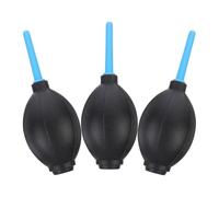 STOBAZA 3pcs Dust Cleaner Mini Squeeze Ball Pump Portable Air Blower Black Abs Plastic Cleaning Remove Debris for Laptop Cell Phone Cleaning