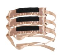 STOBAZA 3pcs Heatless Curling Rod Headbands No Damage Soft Ribbon Wraps Rollers for Women Overnight Sleeping Hair Curls Long Hair