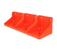 STOBAZA 3pcs Practical Plastic Cattle Salt Feeder Thickened Salt Block Tray for Livestock Feeding Multi-use Lick Holder Suitable for Outdoor Farm and Daily Life Use
