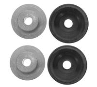 STOBAZA 4pcs Anti-Vibration Grinder Flange Dust Guard Precision Steel Power Tool Accessory Fit for Metalworking and Woodworking Vibration Reduction for Stable Grinding