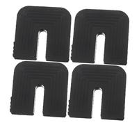 STOBAZA 4pcs Anti-vibration Rubber Pads for Air Conditioner Outdoor Units Shock Absorber Mounts with Noise and Vibration Damping Round and U-shaped Cushions for Split Systems