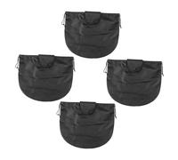 STOBAZA 4pcs Drawstring Helmet Storage Bags Portable Organizer Pouches for Motorcycle Cycling Horse Riding Snowmobile Foldable Travel-Friendly Safety Gear Holder