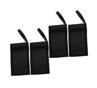 STOBAZA 4Pcs Hanging Mesh Soap Saver Bags with Drawstring Premium Nylon Pouch for Bar Soap Skin-friendly Bathroom Storage Easy to Hang and