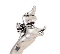 STOBAZA 4pcs Miniature Dachshund Brooch in Electroplated Copper with Gold Plating Decorative Animal Lapel Pins for Women S Sweater Coat Bag Fade-resistant Stylish Jewelry