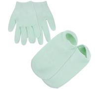 STOBAZA 4pcs Moisturizing Gel Gloves for Dry Hands, Washable Fabric and Gel Material, Suitable for Skin Care and Daily Use, Comfortable Hydrating Gloves for Men and Women Random Color
