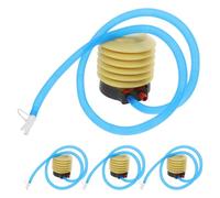 STOBAZA 4pcs Portable Foot Pump Inflatable Air Pump for Balls Balloons Boats and Air Mattresses for Pool Inflatables and Outdoor Use