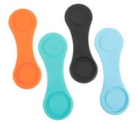 STOBAZA 4Pcs Portable Golf Ball Marker Hat Clips Flexible Magnetic Golf Accessories Lightweight for Outdoor Course Use with Multi-color