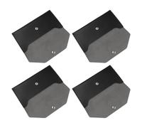 STOBAZA 4pcs Pu Cash Envelope Wallet Set for Budgeting and Travel, Reusable Money Organizer with Precise Sorting, Compact and Portable Design for Men and Women