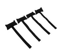 STOBAZA 4pcs Quick Hood Loops Kayak Cam Buckle Straps Tie Down Anchors for Car Hood and Trunk Lashing Points Canoe Transport Accessories