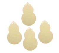 STOBAZA 4pcs Tai Sui Luck Cards Handcrafted Chinese Year Amulet for Protection and Peace Traditional Zodiac Blessing Cards for Gifting and Collecting