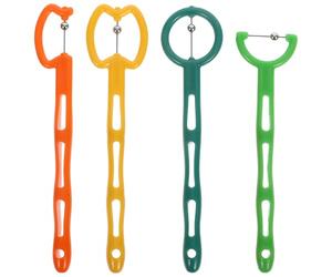 STOBAZA 4pcs Tongue Trainer for Oral Muscle Exercises Device for Tongue Flexibility Training and Improving Strength and Coordination Suitable for Speech Exercises and Jaw Training