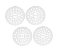 STOBAZA 4pcs White Washing Machine Spin Cap Cover Thickened Pressure Pad for Automatic Washer Dehydration Barrel Accessory Home Laundry Supplies Flexible Fabric Protection Enhanced Clothes