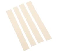 STOBAZA 4Pcs Wind Instrument Key Felt Pads with Self-Adhesive Backing for Saxophone, Flute, Clarinet - Noise Reduction, Anti-Collision Felt Strips for Practice and Maintenance