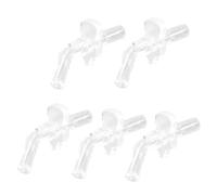 STOBAZA 5 PCS Food-Grade Silicone Straw Tips Fit Replacement Bottle Spout Soft Bite Valve for Water Bottles Safe Non-Toxic Soft Silicone Accessories for Hydration